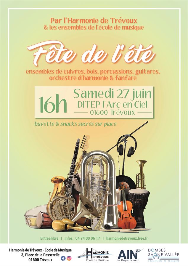 Fête de l'été - Harmonie de Trévoux