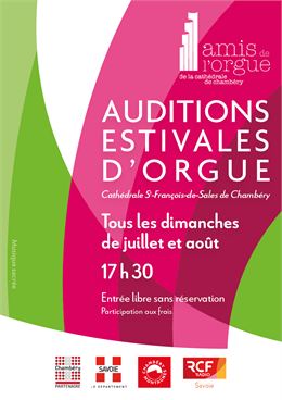 Audition estivale d'orgue - Élèves du CRR d'Annecy - AOCC