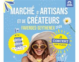 affiche marchés artisans et créateurs - Ville_Faverges_Seythenex