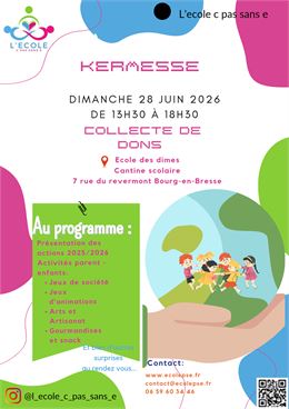 Kermesse École C pas sans E - L ecole c pas sans E