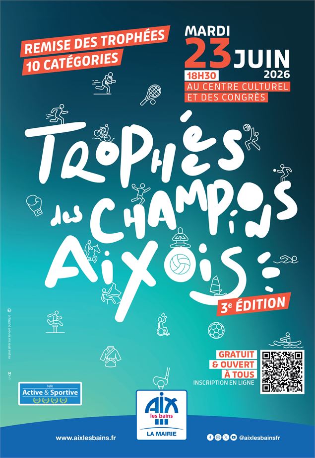 Trophées - Service Communication Aix-les-Bains