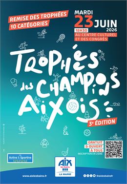 Trophées - Service Communication Aix-les-Bains