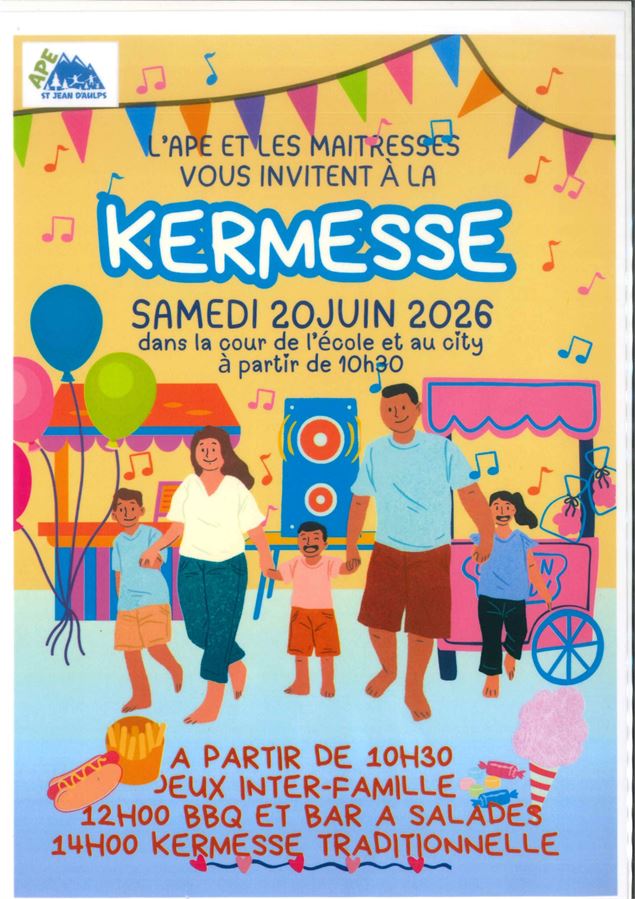 Kermesse de l'école de Saint Jean d'Aulps._Saint-Jean-d'Aulps - APE Saint Jean d'Aulps