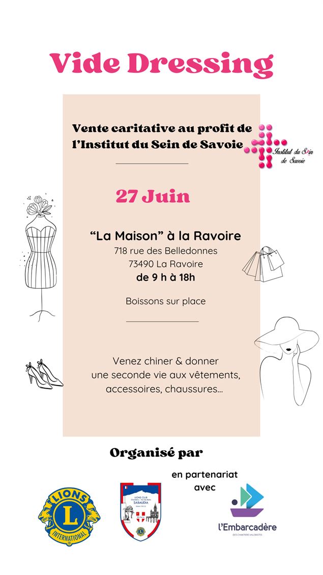Vide Dressing solidaire - Valerie Bic