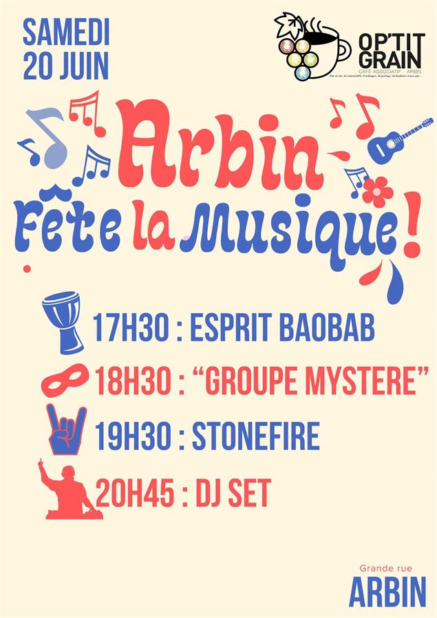 Fête de la Musique O P'tit Grain