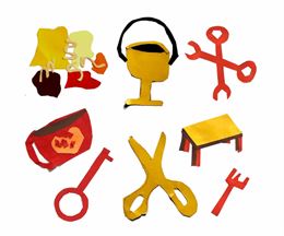 Exposition - Les objets des CE2, CM1, CM2 de l'école d'Argentine, Savoie - Espace d'arts visuels