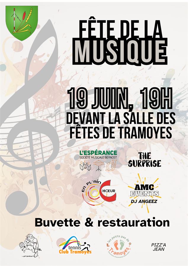 Fête de la Musique ! - Commune de Tramoyes