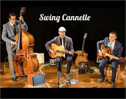 le trio Swing Cannelle sur scène - Swing Cannelle