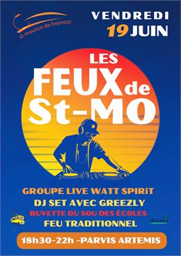 Fête de la Musique et les Feux de St-Mo - Commune Saint Maurice de Beynost
