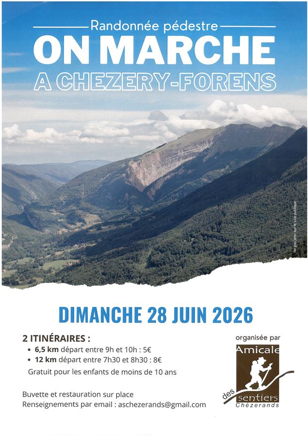 On marche à Chézery-Forens_Chézery-Forens - Amicale des sentiers Chézerands