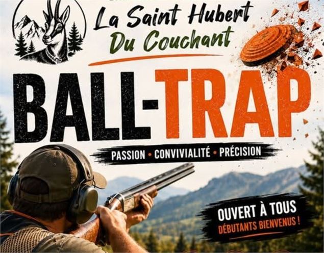 homme qui tire sur un disque - La Saint-Hubert du Couchant
