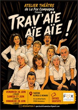 Affiche spectacle - La Fox Compagnie