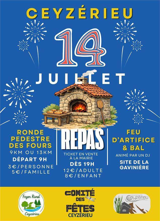 Fête Nationale du 14 juillet à Ceyzérieu_Ceyzérieu - Comité des fêtes de Ceyzérieu