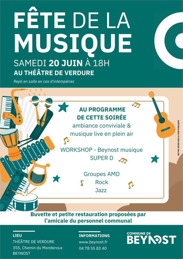Fête de la musique - Commune de Beynost