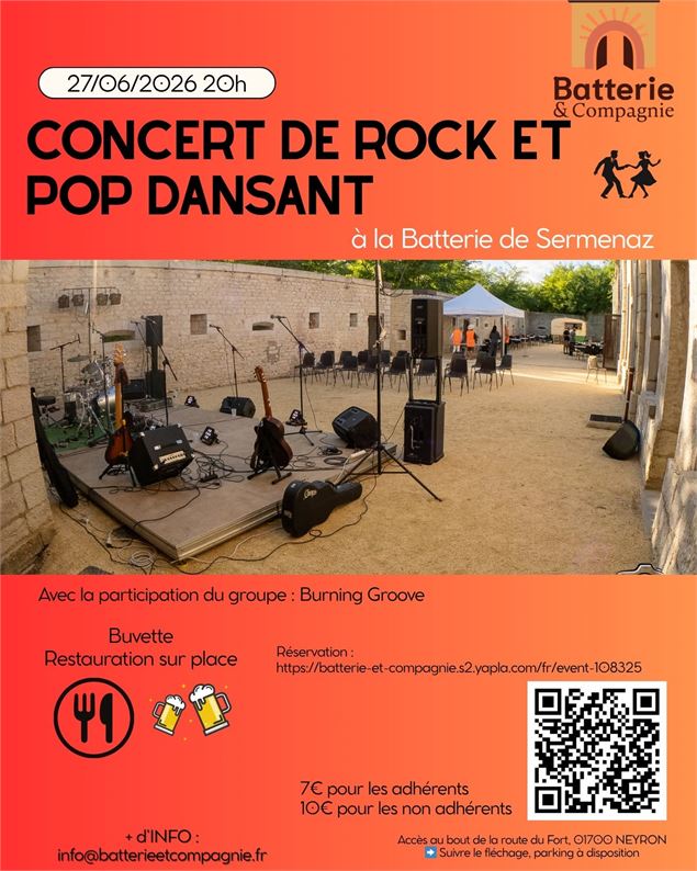 concert Rock et Pop - Batterie et Compagnie