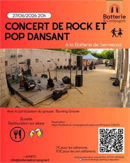 concert Rock et Pop - Batterie et Compagnie