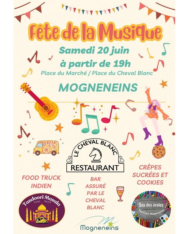 Fête de la Musique à Mogneneins - oui