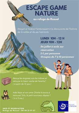 Escape Game Nature au refuge de Rosuel