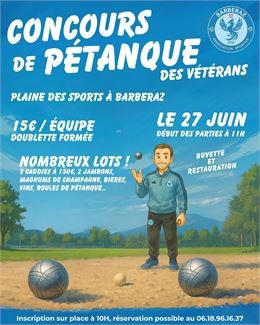 Concours de pétanque à Barberaz - AS Barberaz