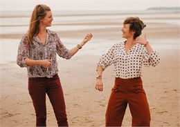 Les deux musiciennes de Solsoum - Solsoum