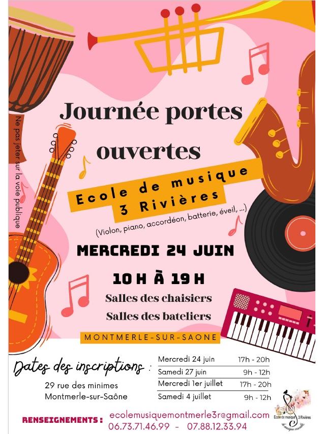 Journée portes ouvertes de l'école de musique_Montmerle-sur-Saône