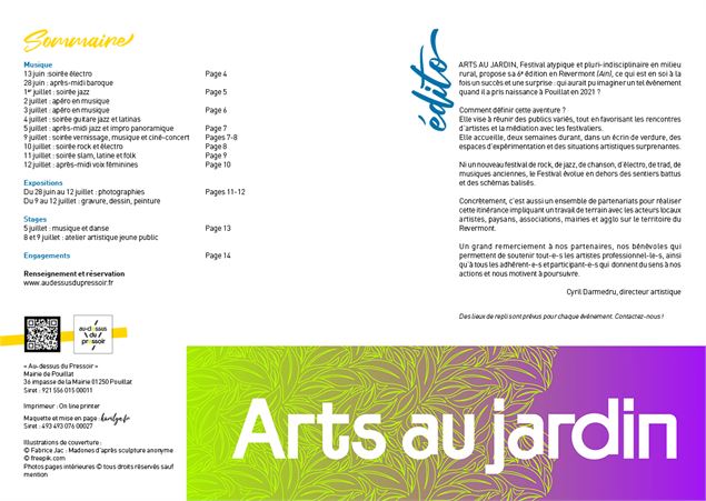 Arts au Jardin