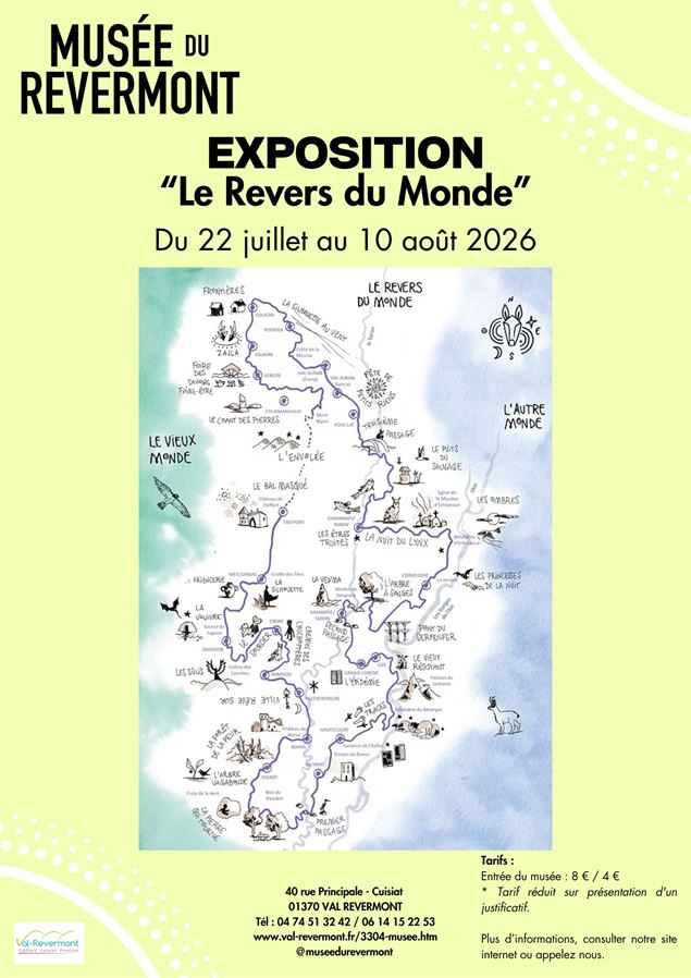 Exposition Le Revers du Monde - 22/07 au 10/08 - DR Musée du Revermont