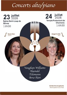 Concert violon alto - piano