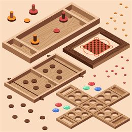 Jeux en bois - Freepik