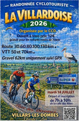 affiche La Villardoise - propriétée du CCD