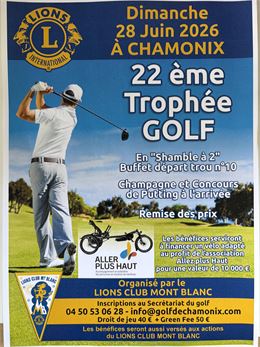 Affiche Golf