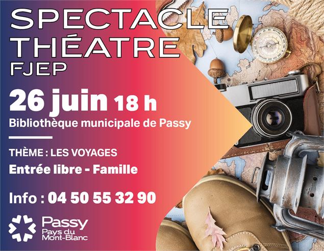 Spectacle théâtre  - Mairie Passy