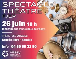 Spectacle théâtre  - Mairie Passy