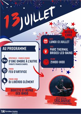 Affiche 13 juillet 2026 - Brides-les-Bains-Office-de-Tourisme