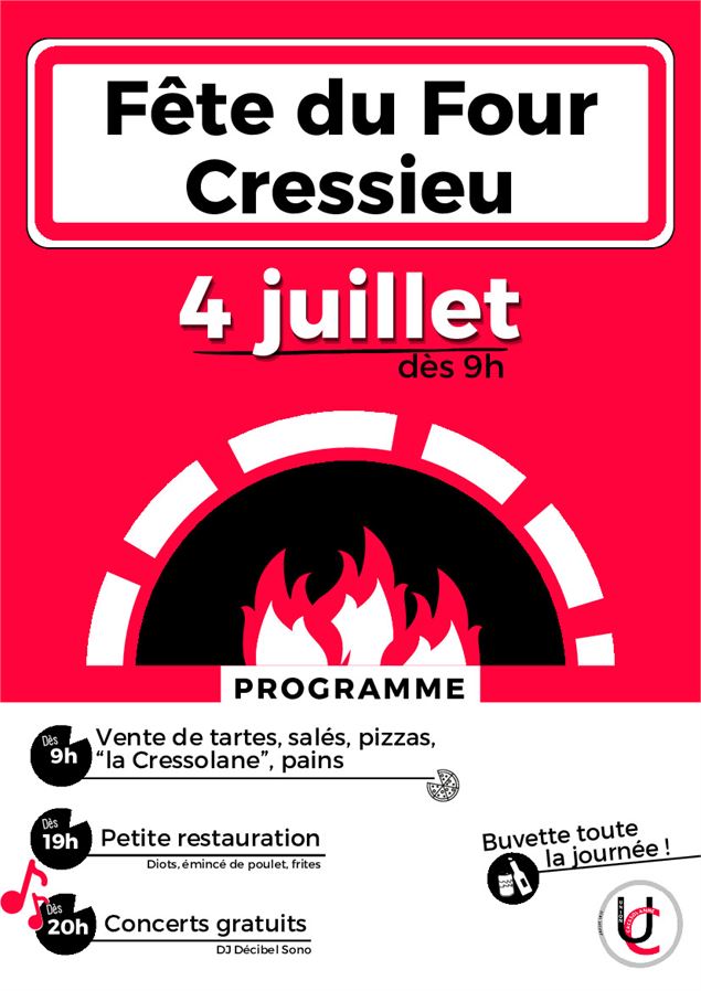 Fête du four à Cressieu_Chazey-Bons - Union Cressolane