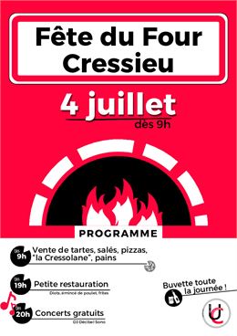 Fête du four à Cressieu_Chazey-Bons - Union Cressolane