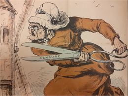 Couverture du Don Quichotte-Juin 1875 - © Médiathèques d'Annecy
