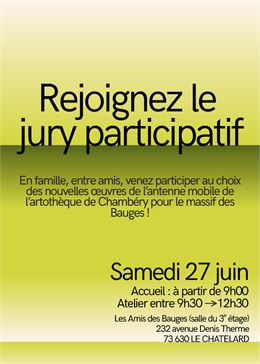 Rejoignez le jury participatif de l'artothèque mobile !_Le Châtelard - Musée des Beaux-Arts de Chamb