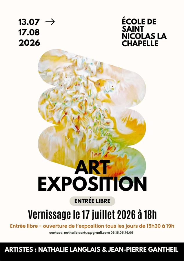 Exposition de peintures et sculptures 
