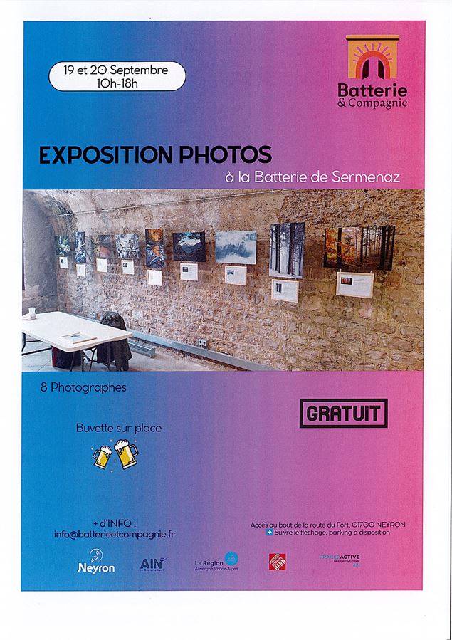 exposition photos - Batterie et Compagnie