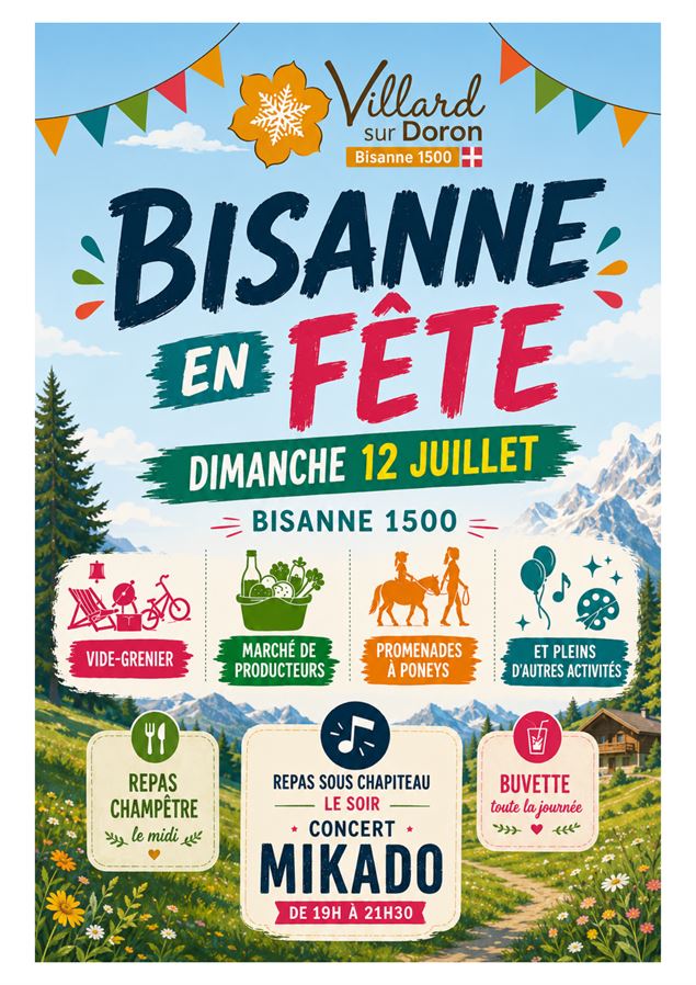 Bisanne en fête et vide grenier_Bisanne 1500