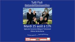 Concert de flûte traversière - Tutti Fluti_Glières-Val-de-Borne - SAB