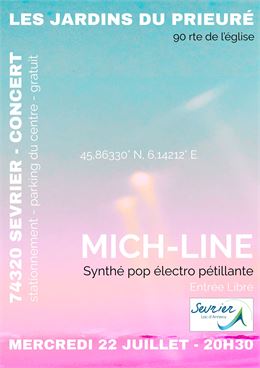 Mich-Line, concert pop-électro_Sevrier