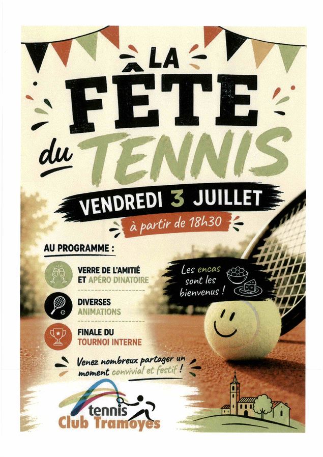 Fête du Tennis - Tennis Club de Tramoyes
