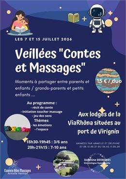 Veillées "Contes et massages"_Virignin - Les Lodges