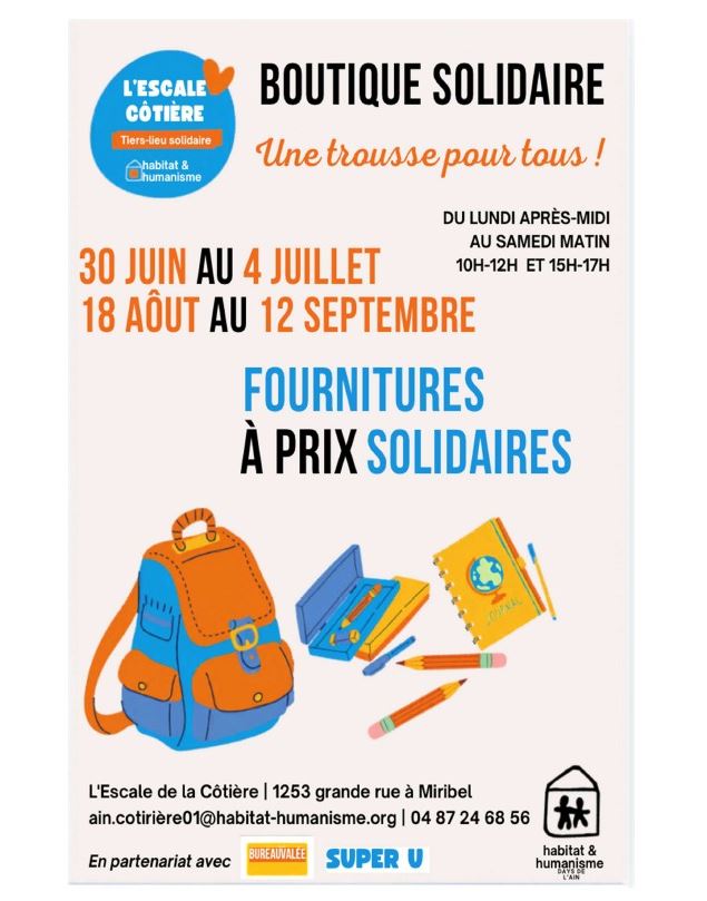Boutique Solidaire: 
