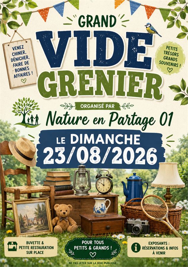 Vide grenier_Parves et Nattages - Nature et Partage