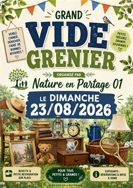 Vide grenier_Parves et Nattages - Nature et Partage