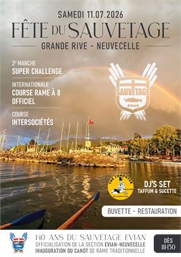 affiche 2026 - Section de sauvetage d'Evian