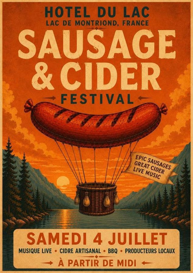 Festival de la saucisse et du cidre - Hôtel du lac